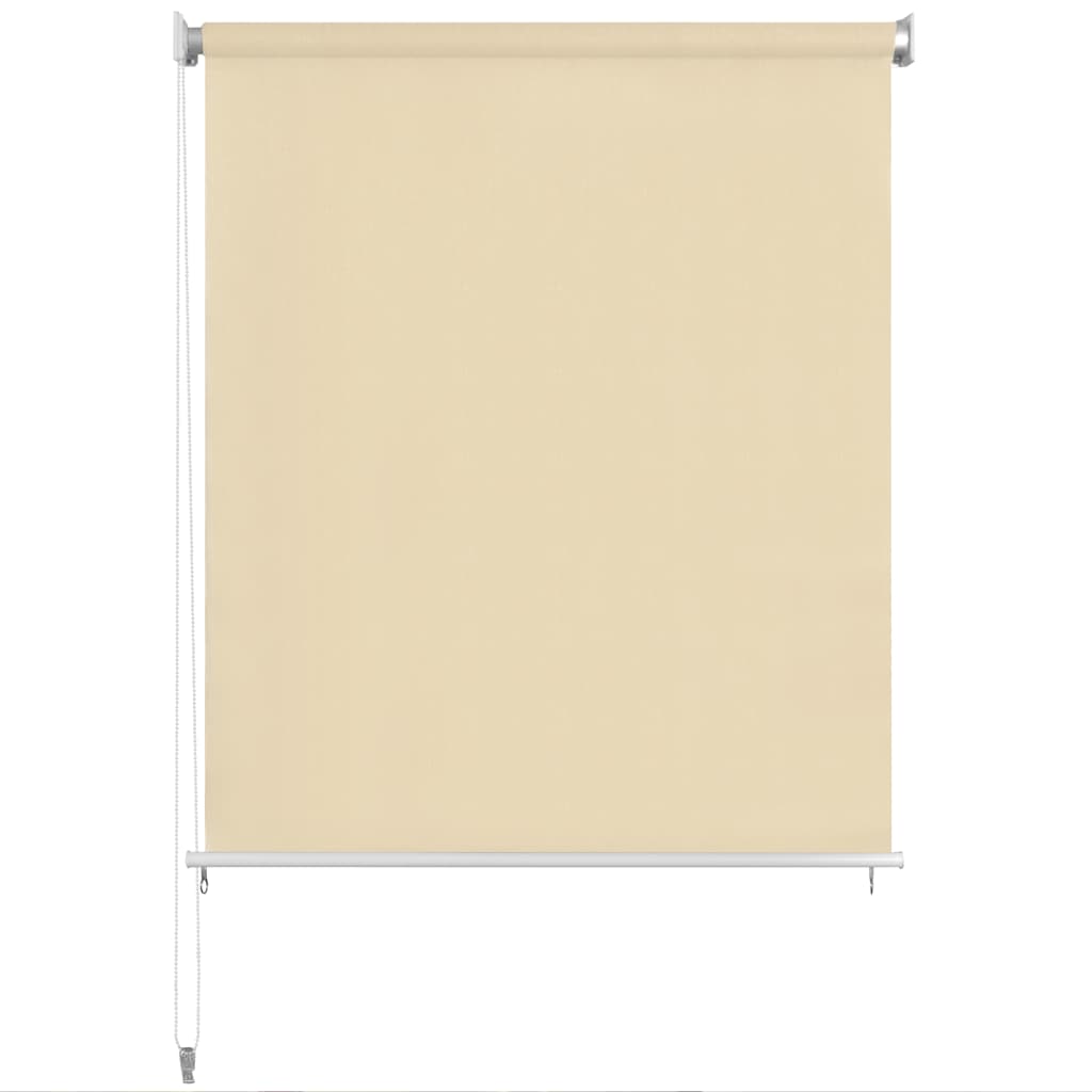 Außenrollo Creme 80x140 cm HDPE