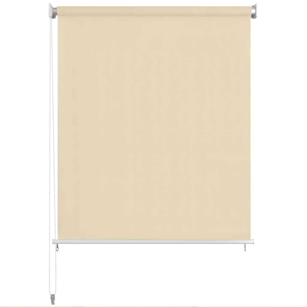 Außenrollo Creme 85 (B) x 140 (H) cm HDPE