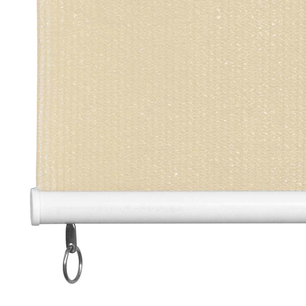 Außenrollo Creme 80x140 cm HDPE