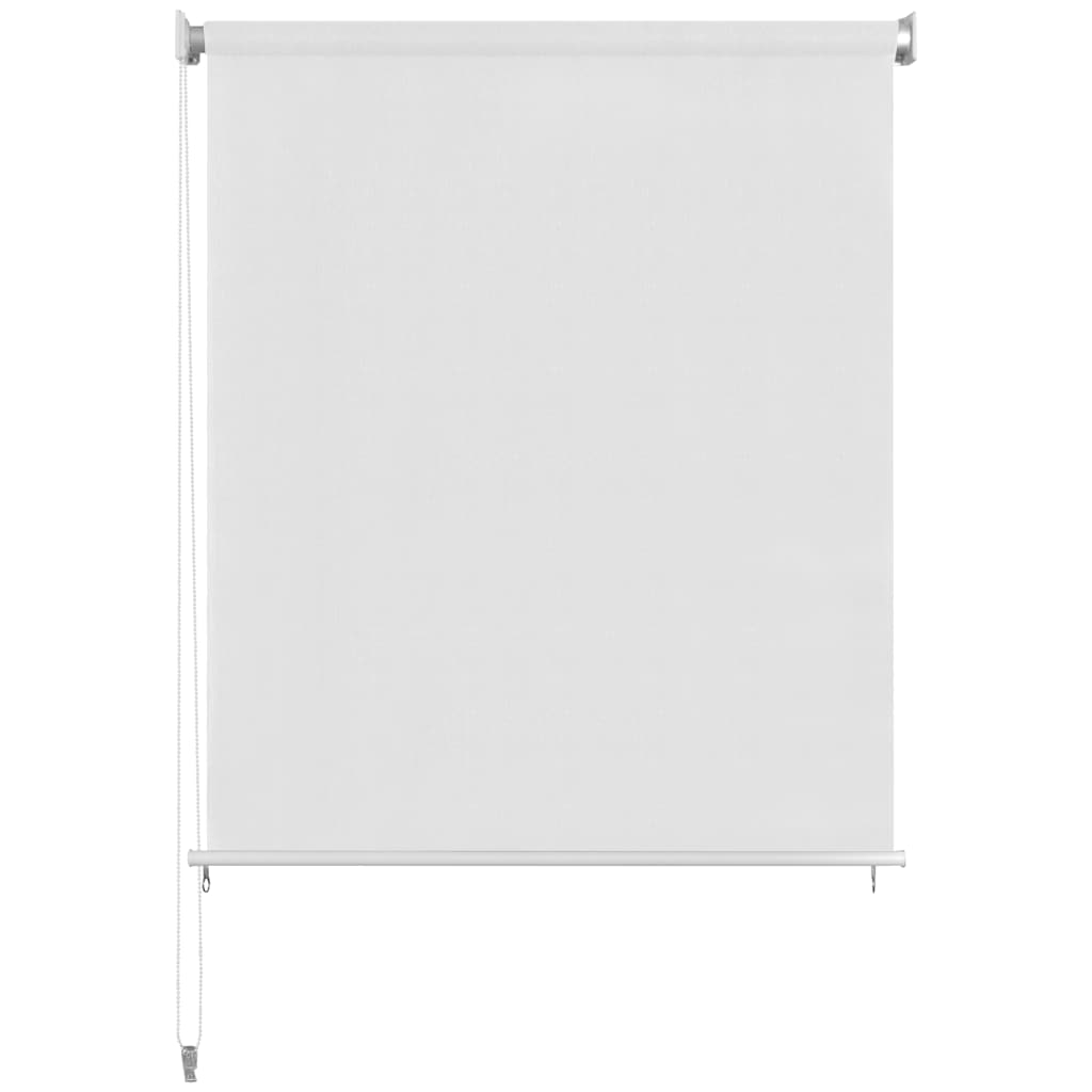 Außenrollo Weiß 85 (B) x 140 (H) cm HDPE
