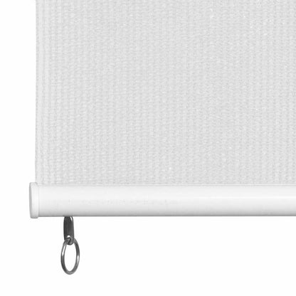 Außenrollo Weiß 85 (B) x 140 (H) cm HDPE