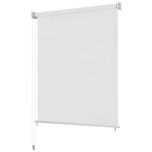 Außenrollo Weiß 65 (B) x 230 (H) cm HDPE