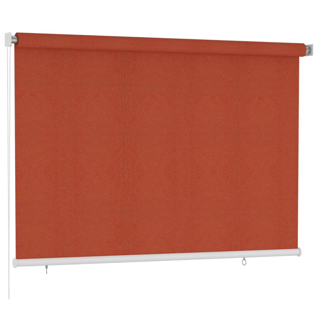 Außenrollo 225 (B)x140 (H) cm Terrakotta HDPE
