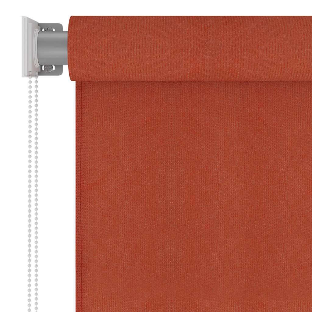 Außenrollo 225 (B)x140 (H) cm Terrakotta HDPE