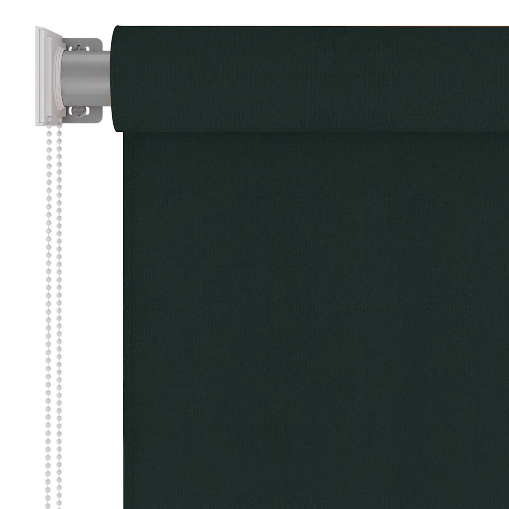 Außenrollo 105 (B) x 140 (H) cm Dunkelgrün HDPE