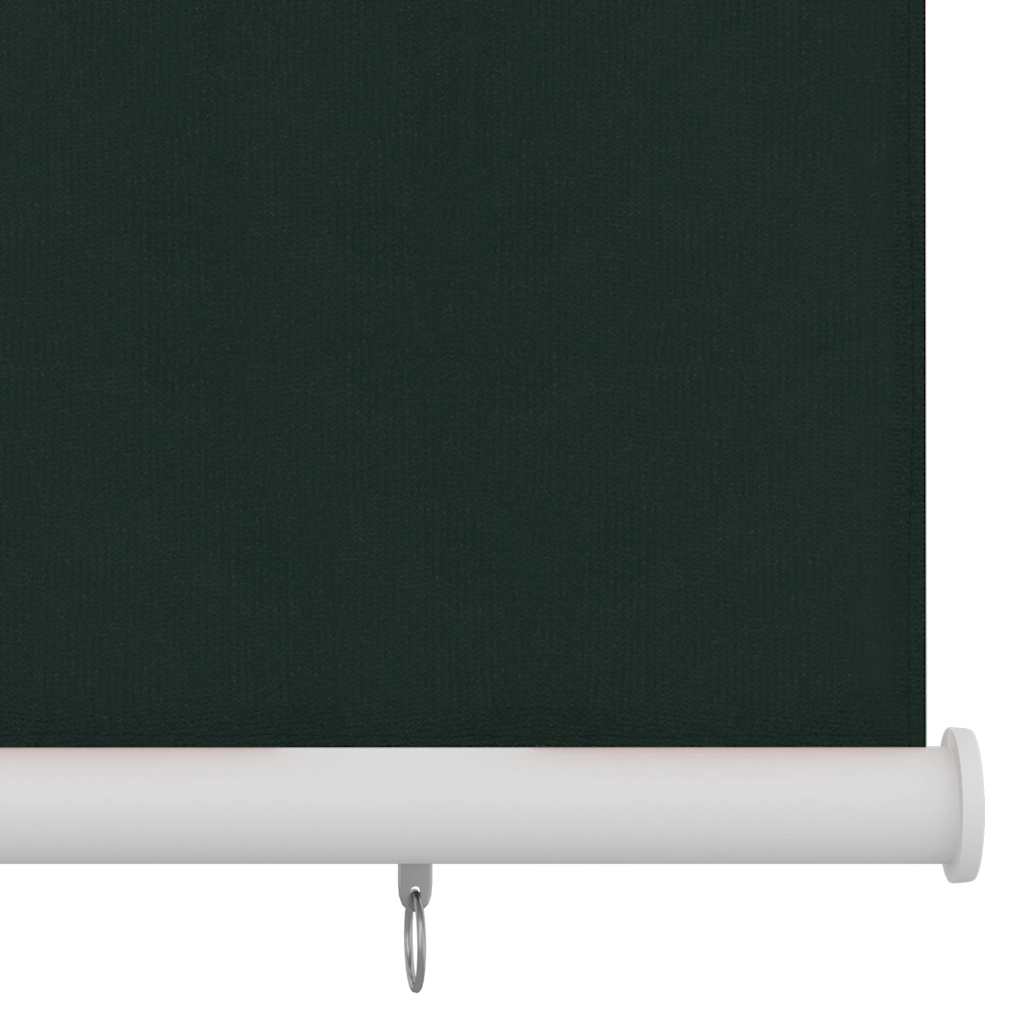Außenrollo 125 (B) x 140 (H) cm Dunkelgrün HDPE