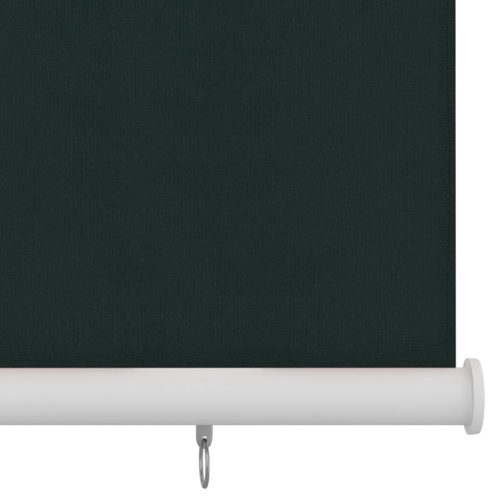 Außenrollo 205 (B) x 140 (H) cm Dunkelgrün HDPE