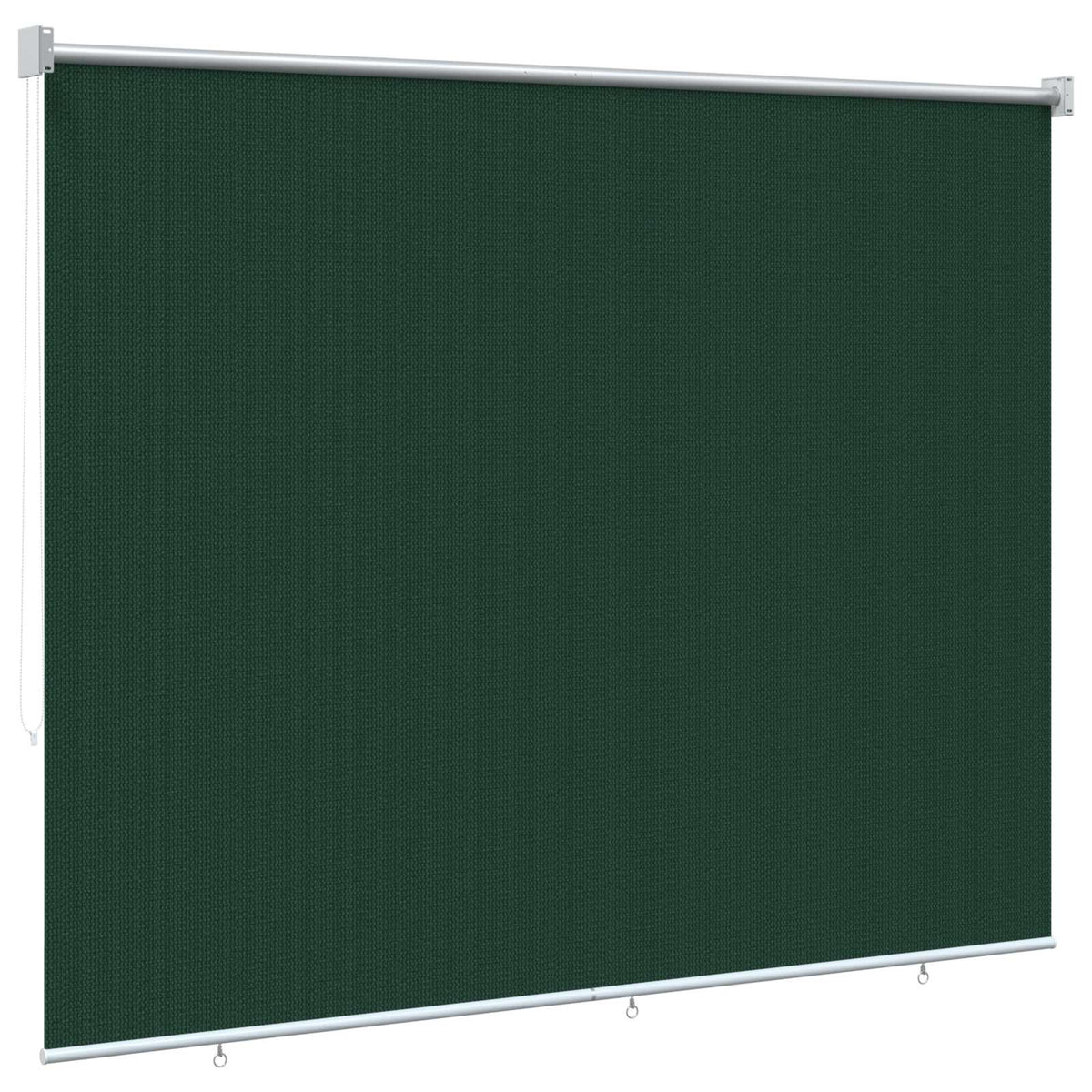 Außenrollo 205 (B)x140 (H) cm Dunkelgrün HDPE