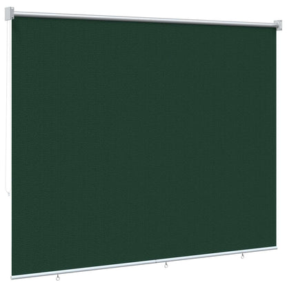 Außenrollo 205 (B)x140 (H) cm Dunkelgrün HDPE