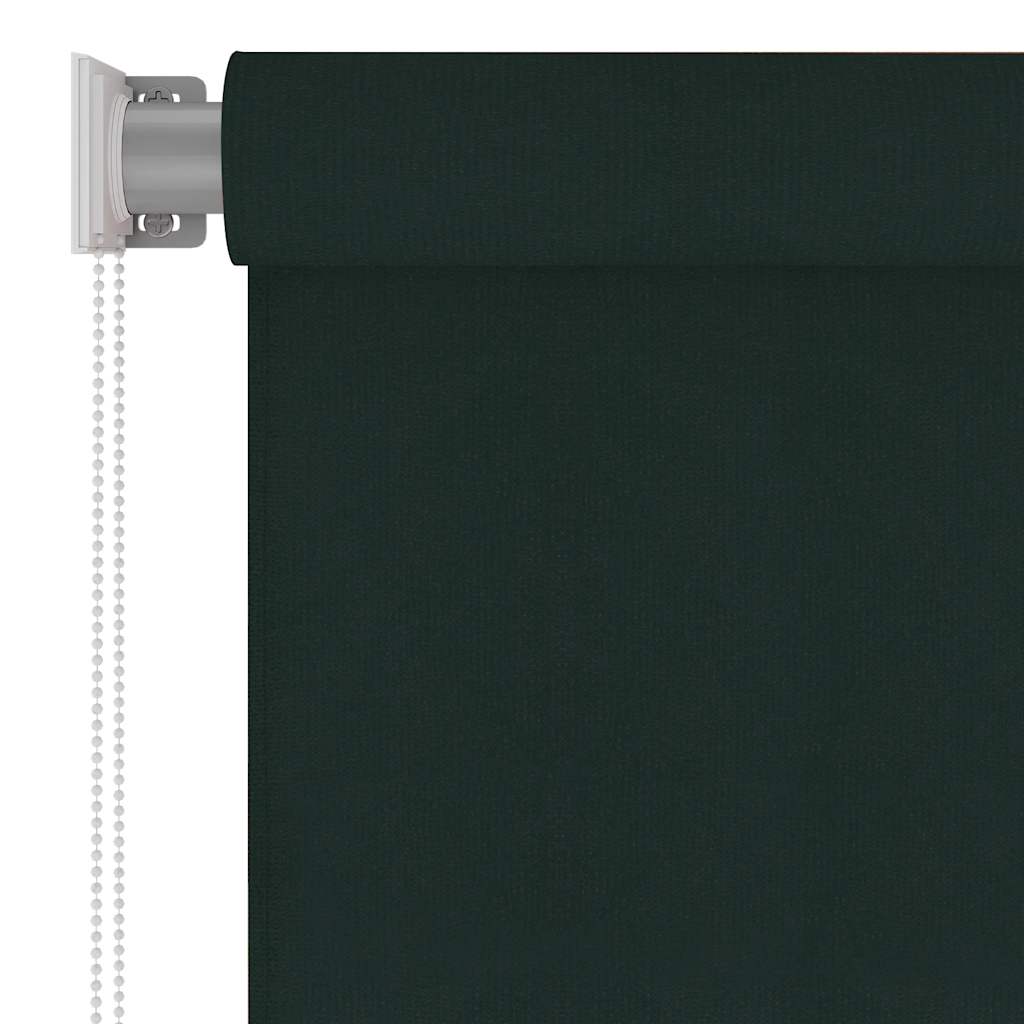 Außenrollo 225 (B) x 140 (H) cm Dunkelgrün HDPE