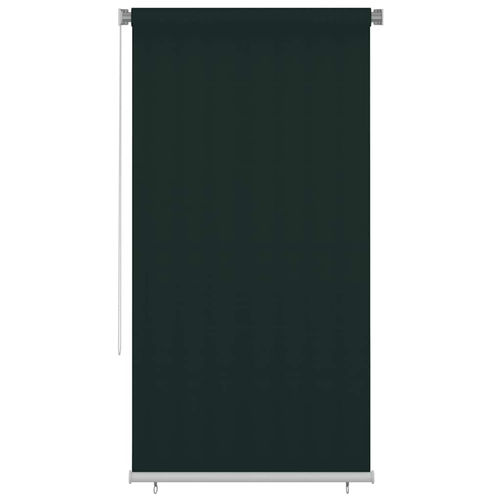 Außenrollo 125 (B) x 230 (H) cm Dunkelgrün HDPE
