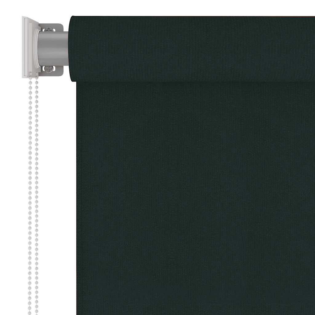 Außenrollo 125 (B) x 230 (H) cm Dunkelgrün HDPE