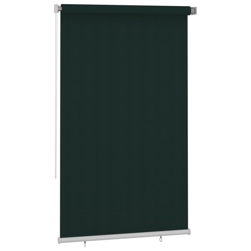 Außenrollo 145 (B) x 230 (H) cm Dunkelgrün HDPE