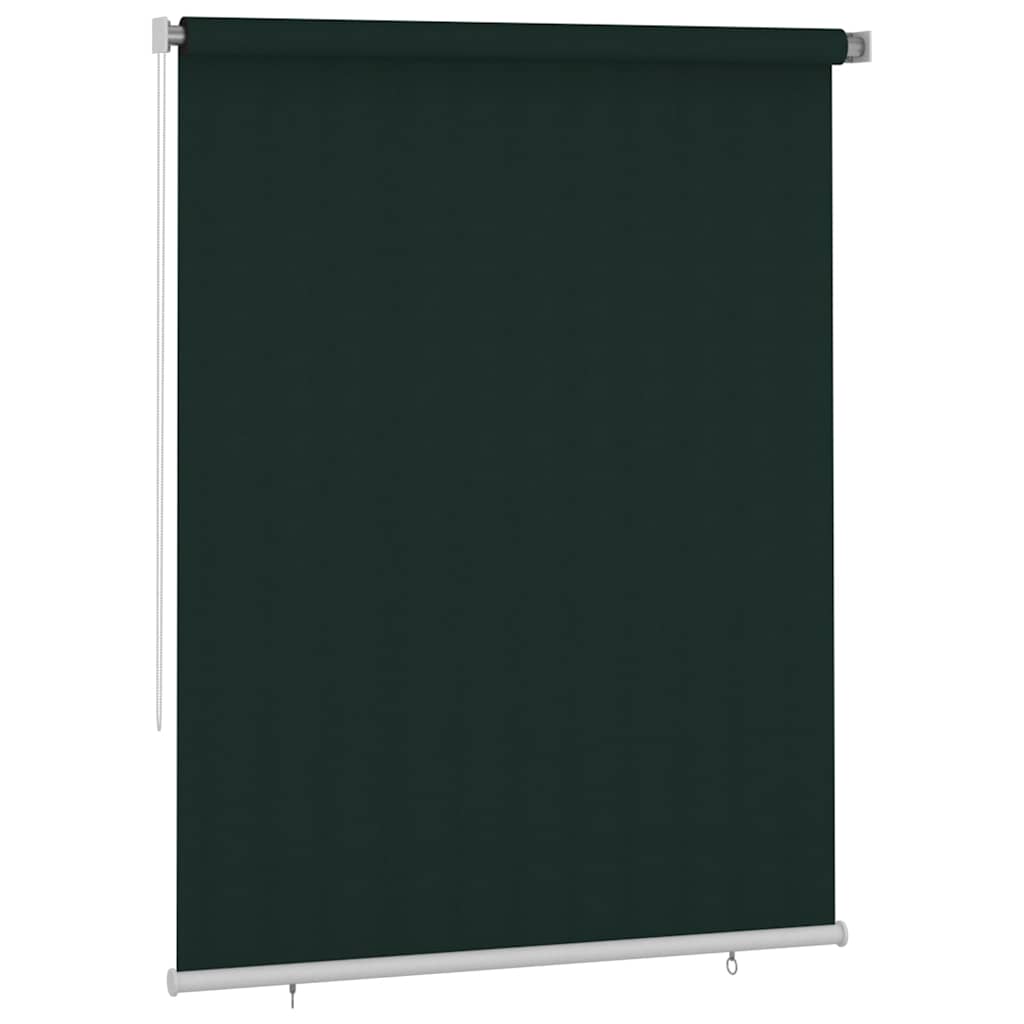 Außenrollo 185 (B)x230 (H) cm Dunkelgrün HDPE