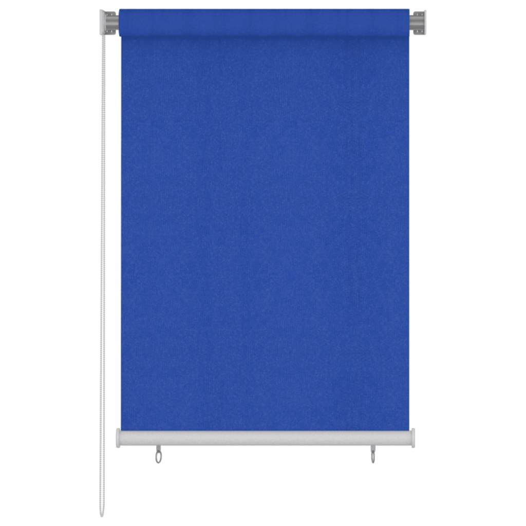 Außenrollo 105 (B) x 140 (H) cm Blau HDPE