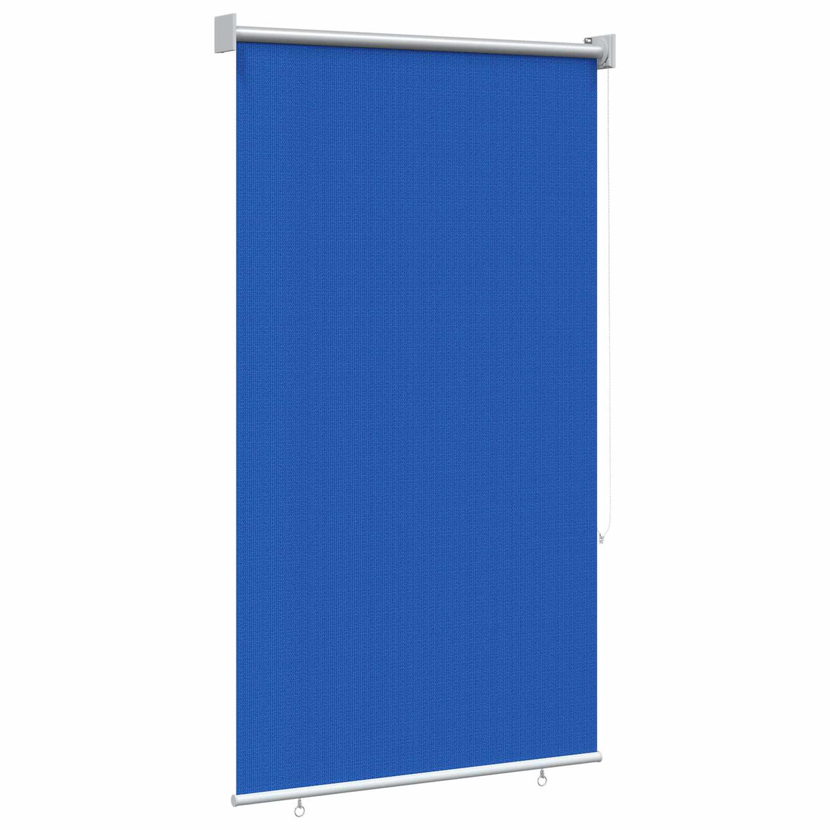 Außenrollo 105 (B)x140 (H) cm Blau HDPE