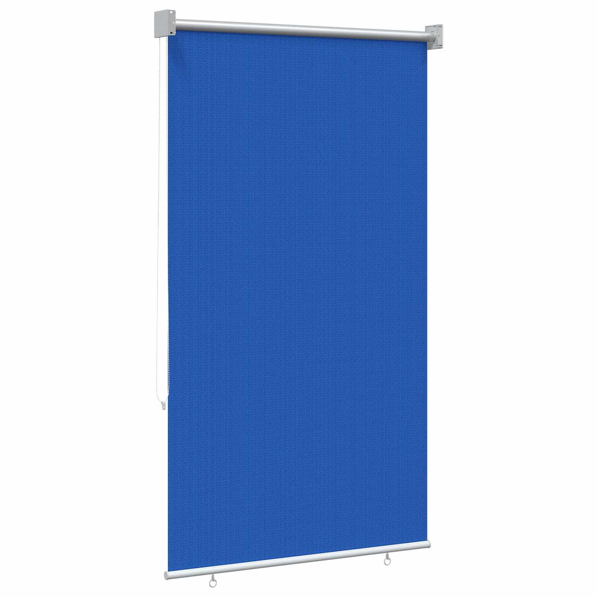 Außenrollo 105 (B)x140 (H) cm Blau HDPE