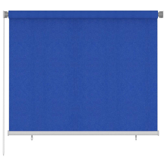 Außenrollo 185 (B) x 140 (H) cm Blau HDPE