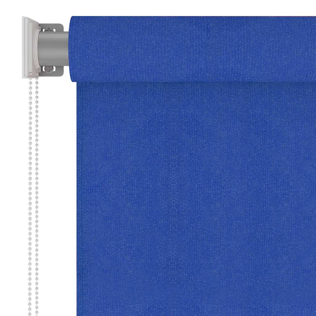 Außenrollo 185 (B)x140 (H) cm Blau HDPE