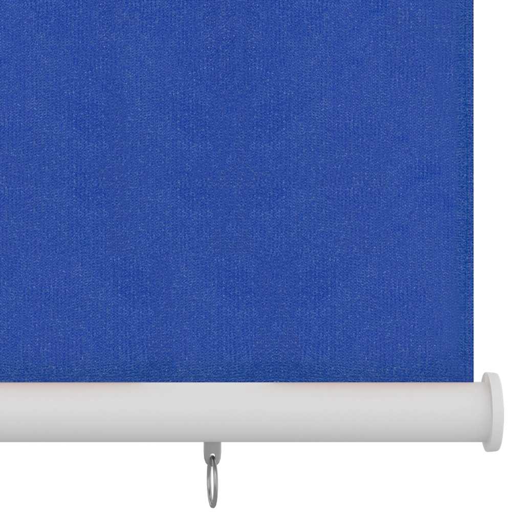 Außenrollo 185 (B) x 140 (H) cm Blau HDPE