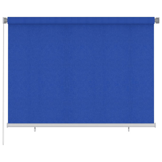 Außenrollo 205 (B) x 140 (H) cm Blau HDPE