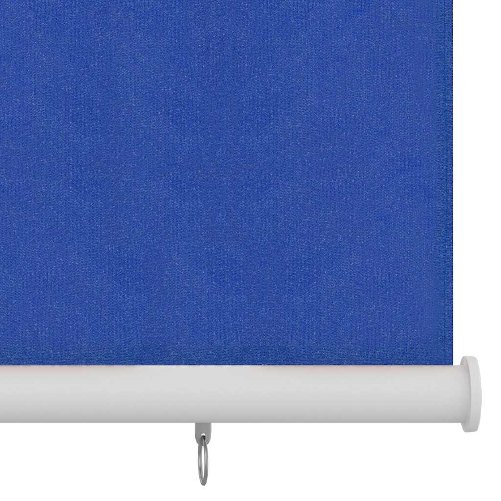 Außenrollo 205 (B)x140 (H) cm Blau HDPE