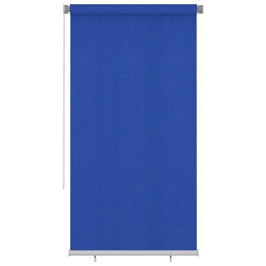 Außenrollo 125 (B) x 230 (H) cm Blau HDPE