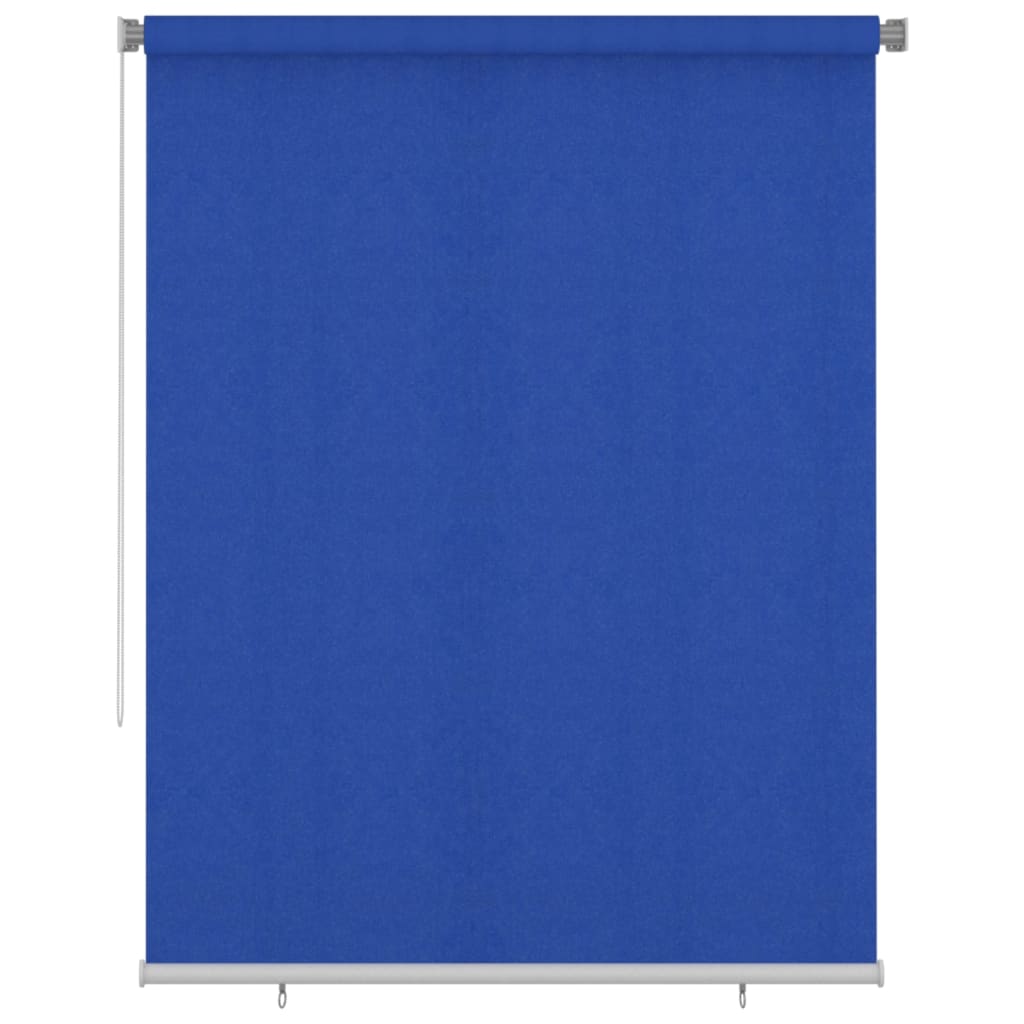 Außenrollo 185 (B) x 230 (H) cm Blau HDPE