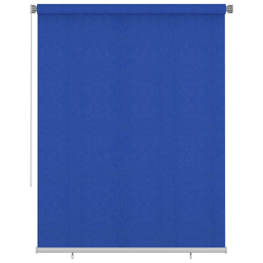 Außenrollo 185 (B)x230 (H) cm Blau HDPE