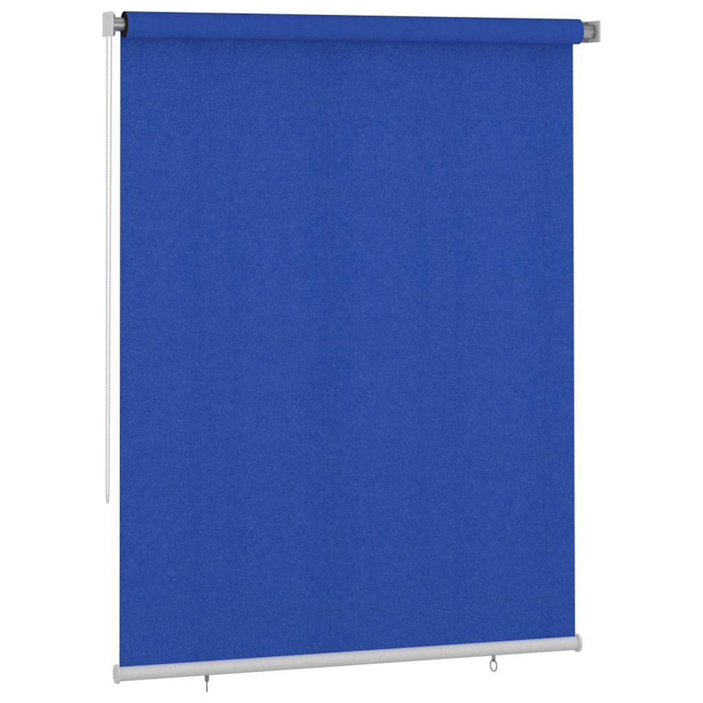 Außenrollo 185 (B)x230 (H) cm Blau HDPE