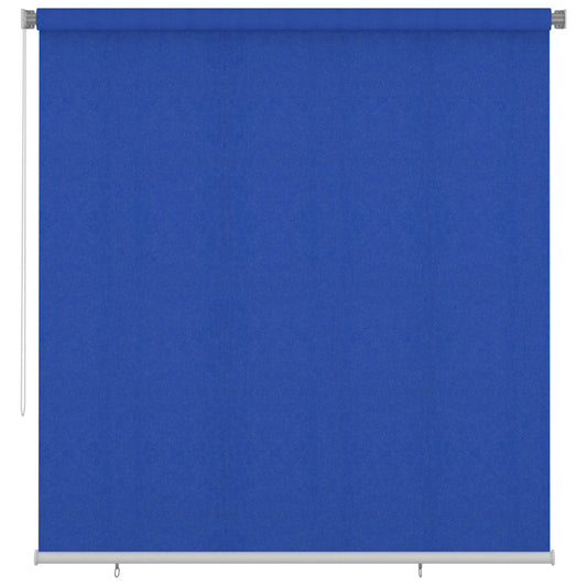 Außenrollo 225 (B) x 230 (H) cm Blau HDPE