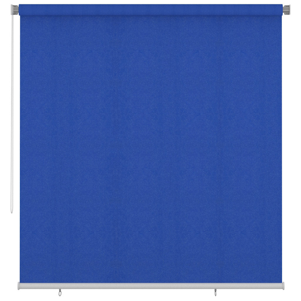 Außenrollo 225 (B)x230 (H) cm Blau HDPE