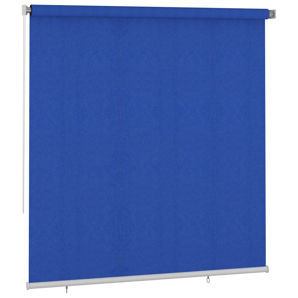 Außenrollo 225 (B)x230 (H) cm Blau HDPE