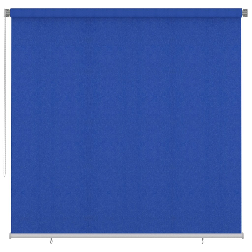 Außenrollo 245 (B) x 230 (H) cm Blau HDPE