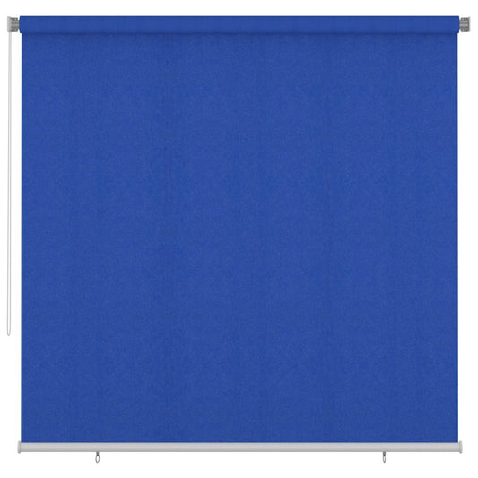 Außenrollo 245 (B) x 230 (H) cm Blau HDPE