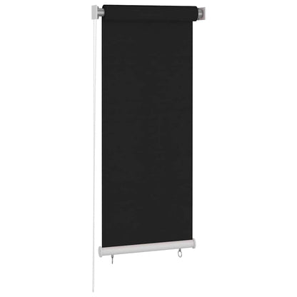 Außenrollo 65 (B)x140 (H) cm Schwarz
