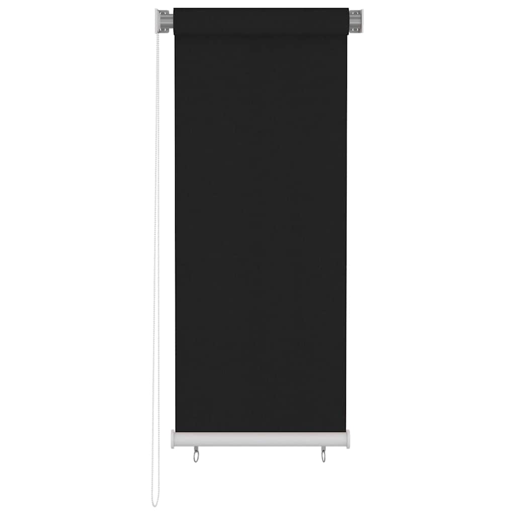 Außenrollo 65 (B)x140 (H) cm Schwarz