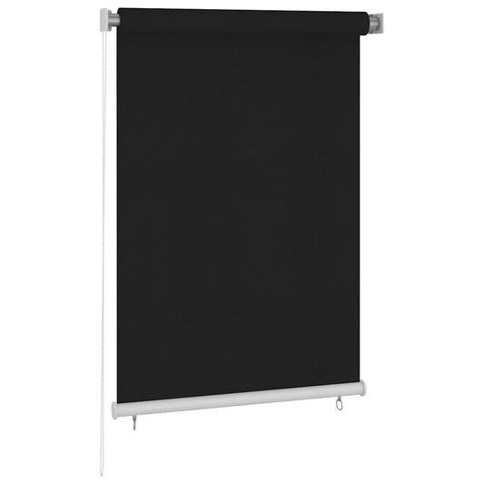 Außenrollo 105 (B) x 140 (H) cm Schwarz