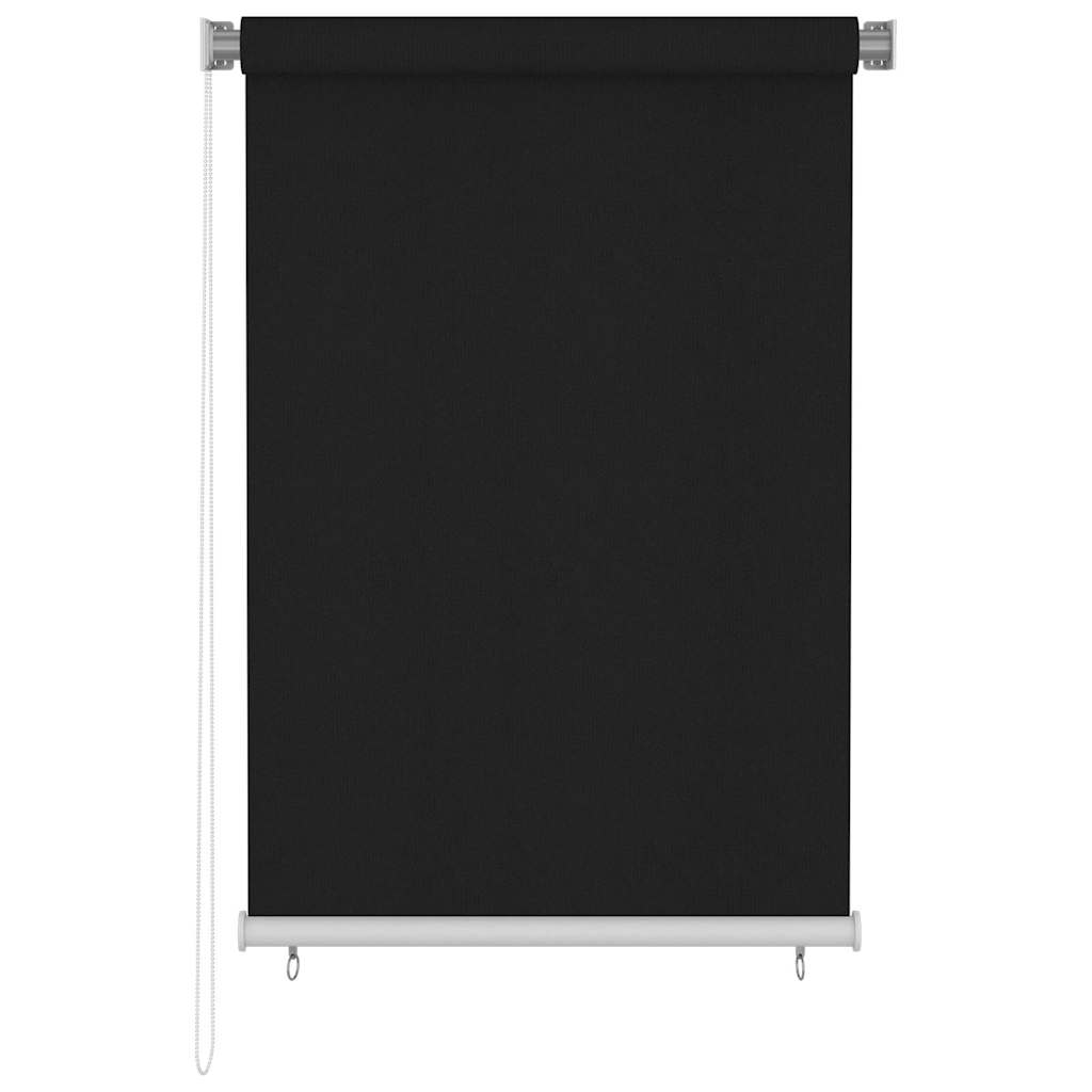 Außenrollo 105 (B)x140 (H) cm Schwarz