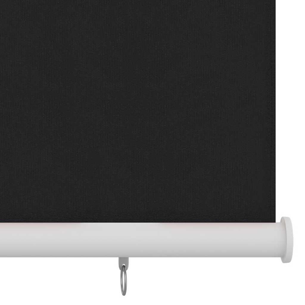 Außenrollo 105 (B) x 140 (H) cm Schwarz
