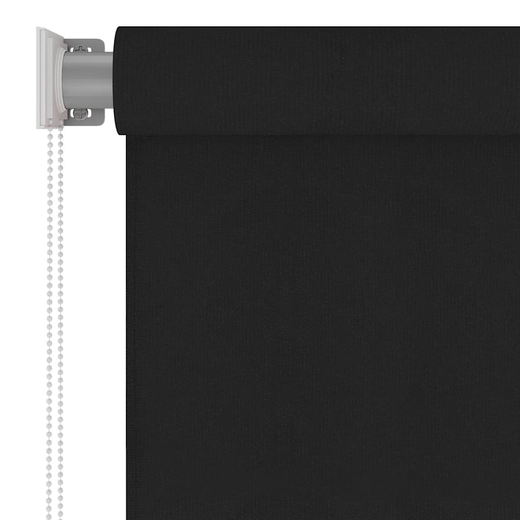 Außenrollo 105 (B) x 140 (H) cm Schwarz