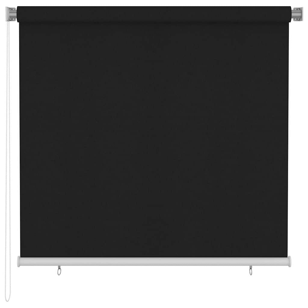 Außenrollo 165 (B)x140 (H) cm Schwarz
