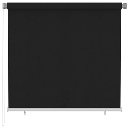 Außenrollo 165 (B)x140 (H) cm Schwarz