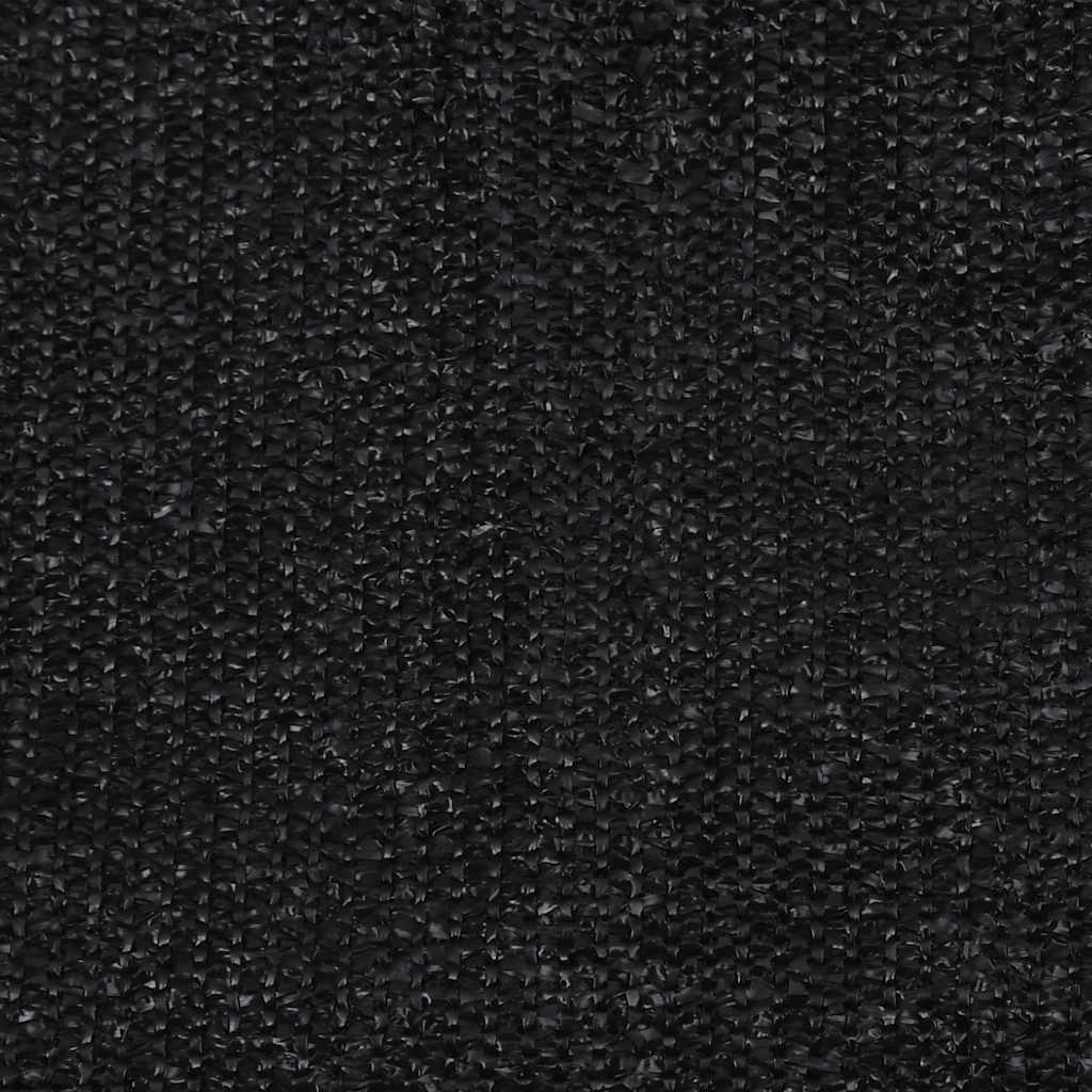 Außenrollo 160x140 cm Schwarz