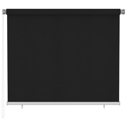 Außenrollo 185 (B)x140 (H) cm Schwarz