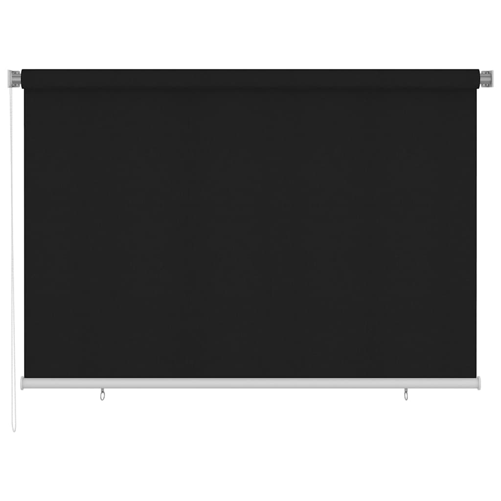Außenrollo 225 (B) x 140 (H) cm Schwarz