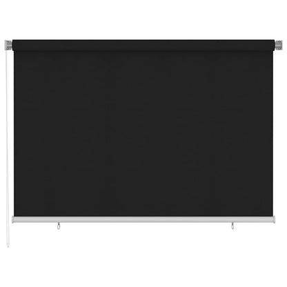 Außenrollo 225 (B)x140 (H) cm Schwarz