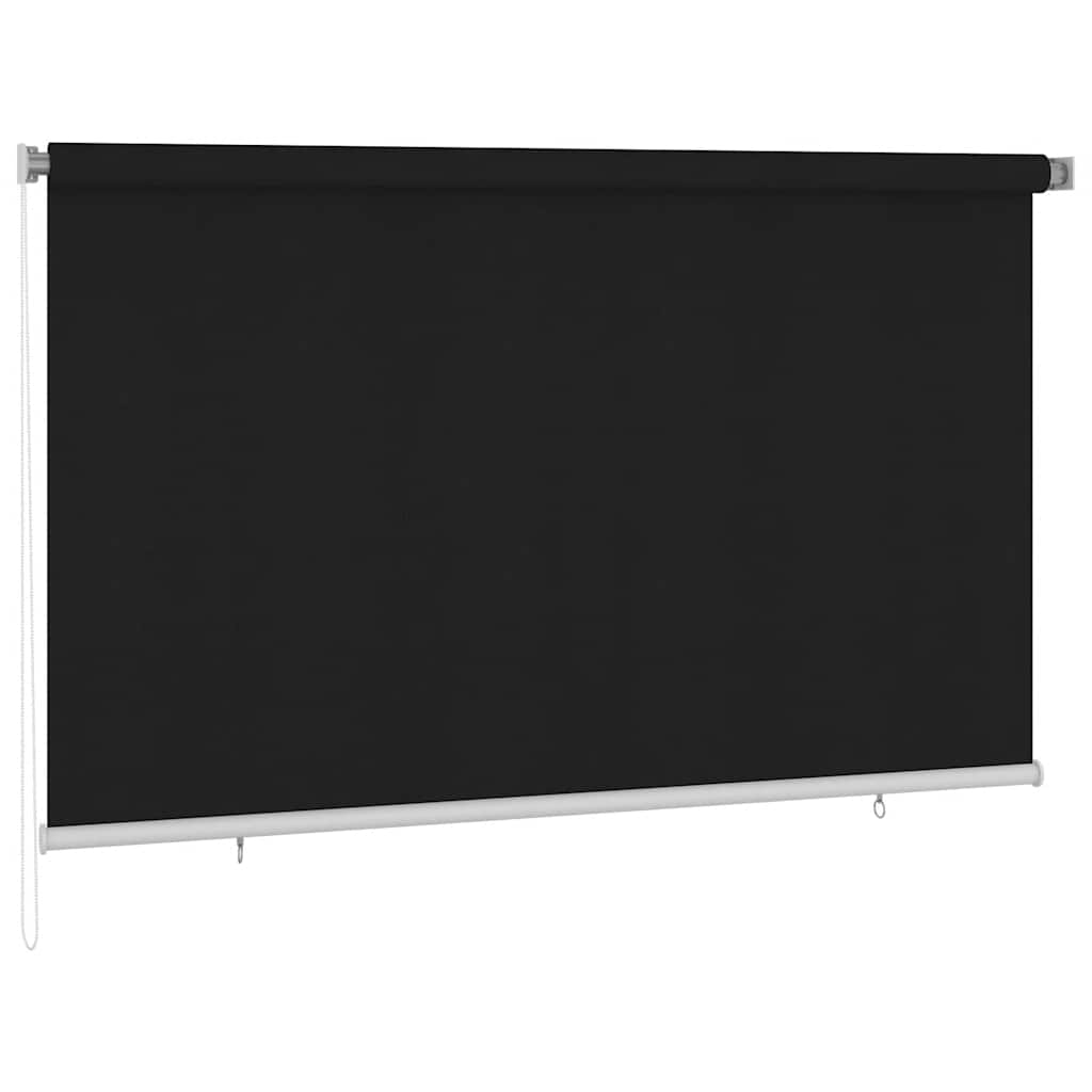 Außenrollo 240x140 cm Schwarz