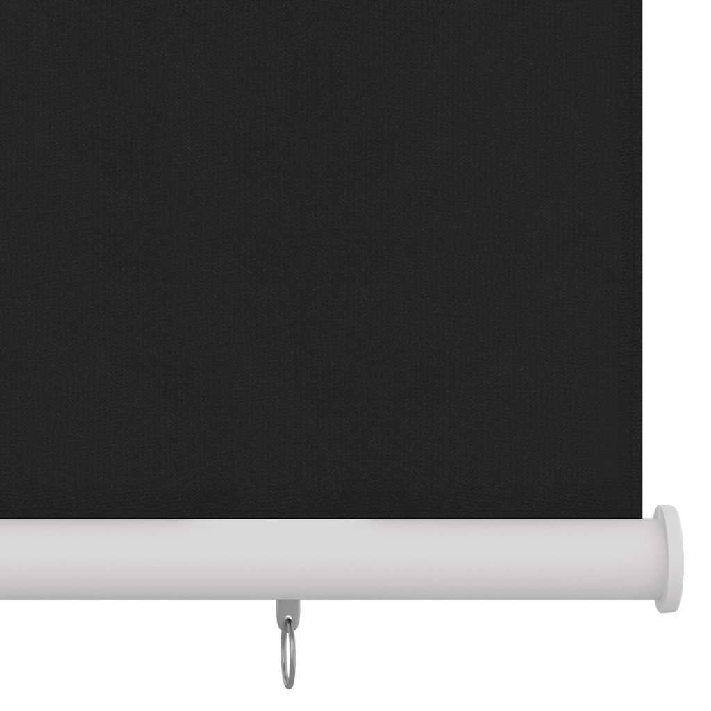 Außenrollo 100x230 cm Schwarz