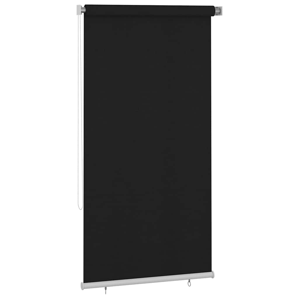Außenrollo 125 (B)x230 (H) cm Schwarz